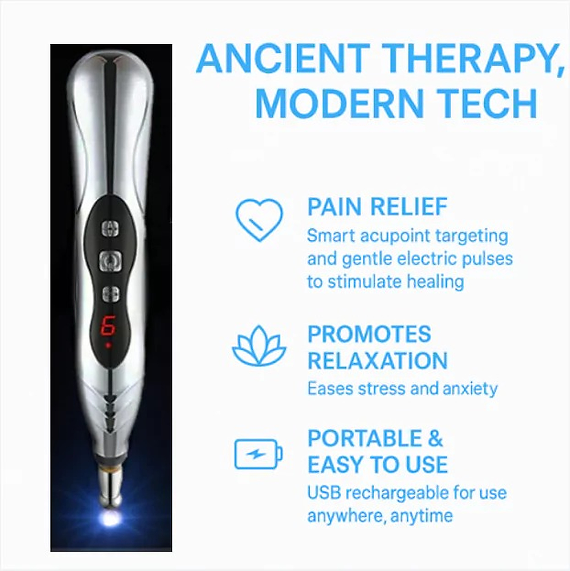 At-home acupuncture pen